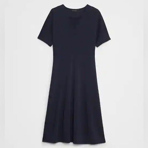 NWT BANANA REPUBLIC | $100 Fit & Flare Dress - Picture 4 of 4